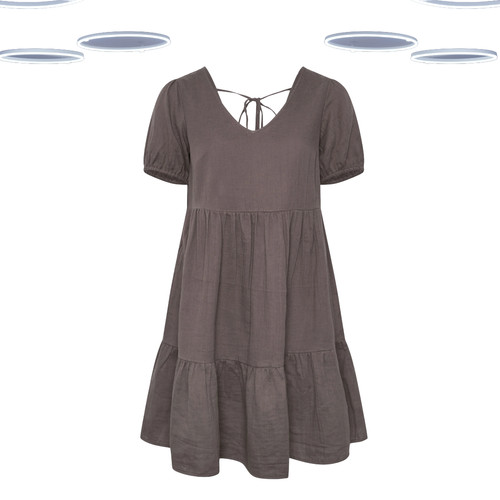 Women tiered dress plus - women's,