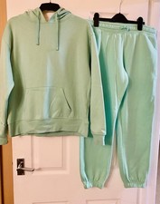 Bright Green Joggers & Hoodie