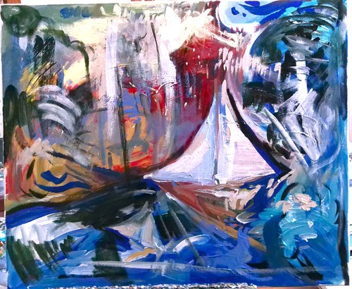 Abstract surrealism nautical - abstract,
