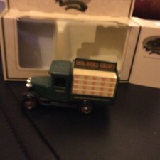 LLEDO DAYS GONE MODEL A FORD DELIVERY VAN WITH LOAD - WALKERS CRISPS - BOXED -BO