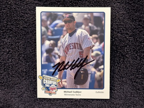 Rare michael cuddyer auto - rare,