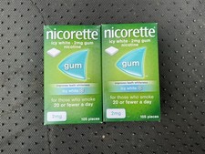 GENUINE NICORETTE ICY WHITE
