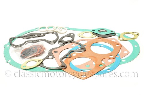 Gasket set triumph 3ta - gasket, t21