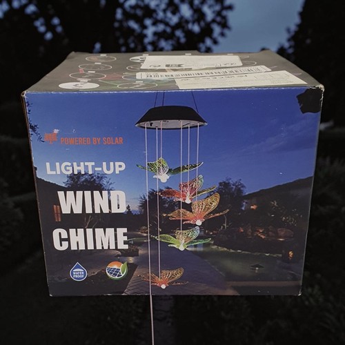 Solar angel chime light - chime,