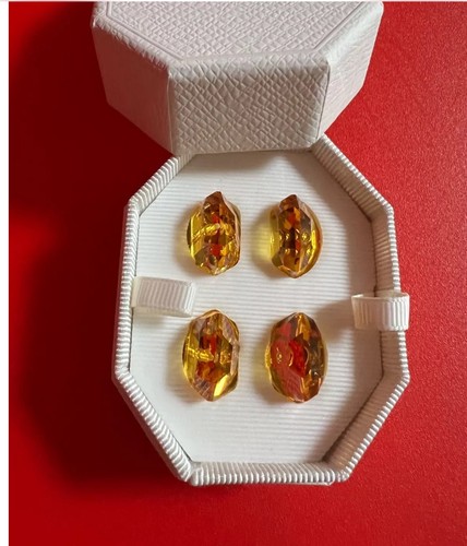 Swarovski lucent stud earrings - swarovski,