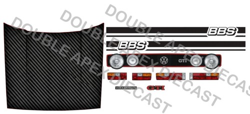 Matchbox volkswagen golf gti - volkswagen,