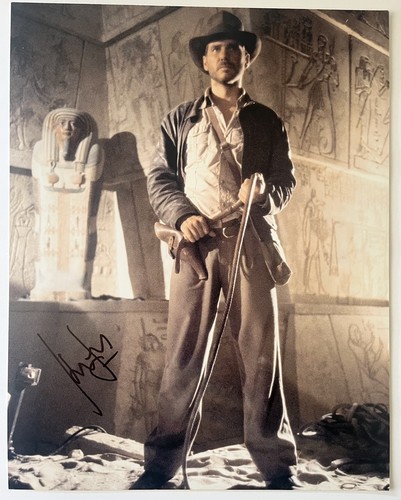Harrison ford signed indiana - harrison,