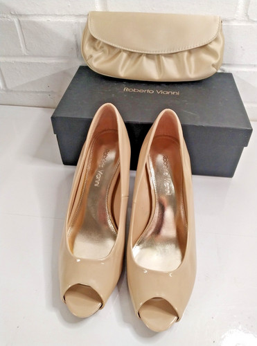 Roberto vianni beige - beige, patent