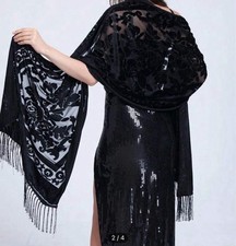 Vintage Silk Blend  Black