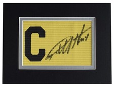 Geoff Hurst Signed Captains Armband free display England World Cup 1966 West Ham