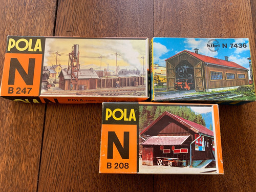Pola and kibri guage railway - and,