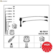 IGNITION LEAD SET 2908 FOR TOYOTA 3S-GE/GTE 2.0L 4cyl CELICA