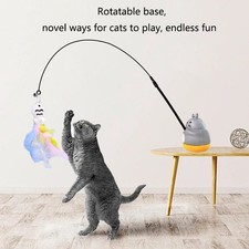Cat kitten toy feather wand - kitten,