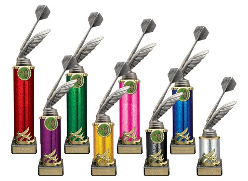 Personalised silver darts - darts, with