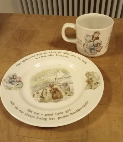 Beatrix potter wedgewood china - beatrix,