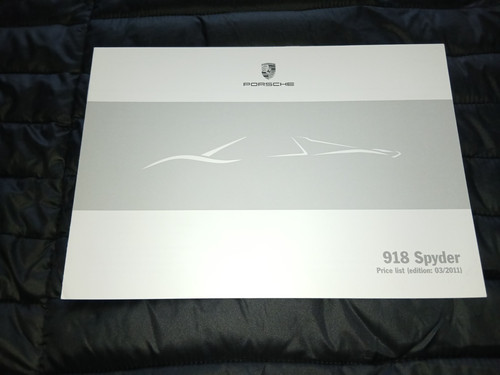 2011 porsche 918 spyder - porsche,
