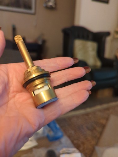 Brass shower valve - brass, cartridge