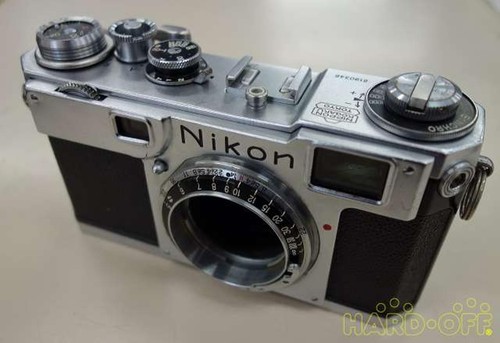 Nikon black dial silver - nikon,