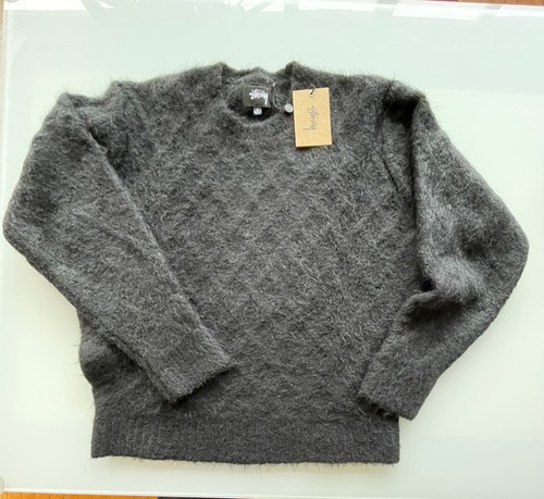 Stussy fuzzy lattice crew - stussy,