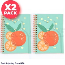 Spiral Notebook w Orange