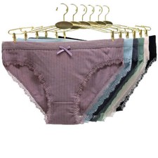 6 Pack Womens Cotton Knickers