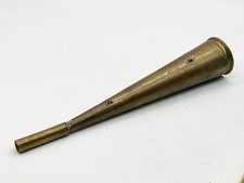 VINTAGE / ANTIQUE OLD BRASS HORN - CAR HORN SOUND MOUTH BLOWN