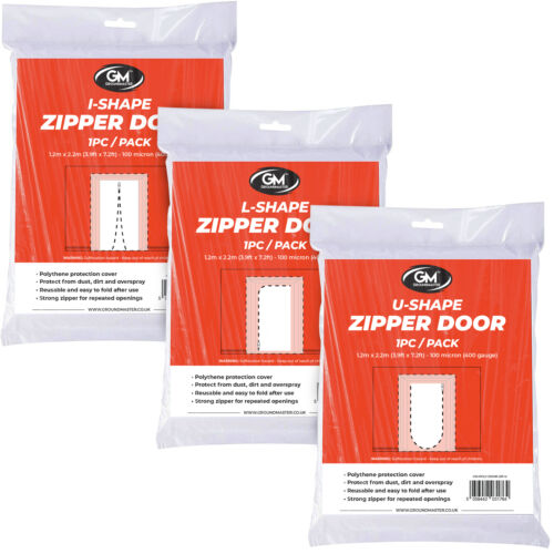 Polythene zipper dust - zipper, sheet