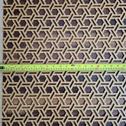 Perforated hexagon mesh - perforated,