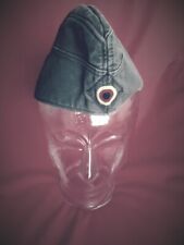 2 x Vintage West German Military Garrison Cap Hat  1980s Army Green sizes 59-60