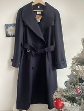 Genuine Burberry wool cashmere long coat RRP￡1190 size 10