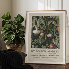 Borough Market Poster London