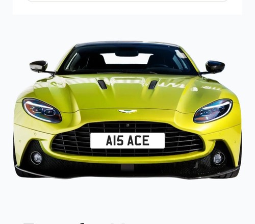 Private number plate - number,