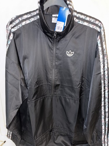 Adidas windbreaker black noir - adidas,