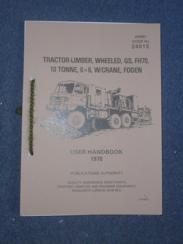 British army foden 6x6 fh70 - british,