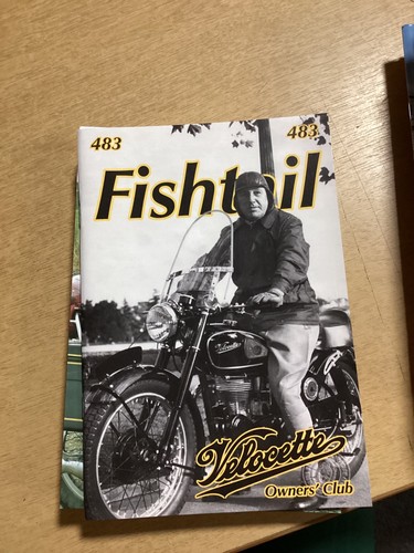 Fishtail 483 velocette owners - 483,