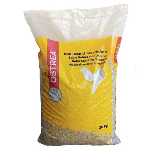 20kg jondo bird sand - sand, ostrea