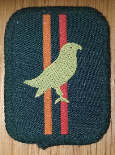 Scout falcon patrol badge - falcon,