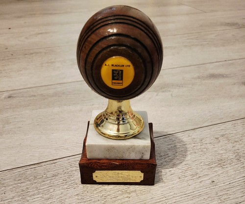 Vintage bowls trophy marble - trophy, on