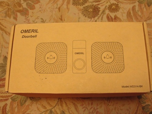 Omeril doorbell wd314 - doorbell, wd314-bk