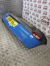 VAUXHALL CORSA C REAR BUMPER IN BLUE 3 DOOR 2001 PRE FACELIFT