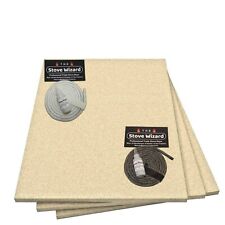 Stove Brick Fire Board Heat Proof Brick Vermiculite 25mm Free Rope Pack & Glue