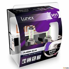 2x H11 Lunex PLASMA BLUE 12V