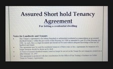 Assured shorthold tenancy agreement residential- received By Email Only 10pages