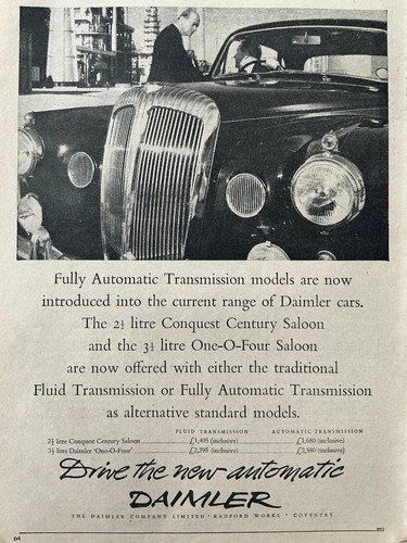 Daimler conquest century - daimler,