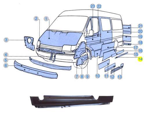Ford transit mk4 front - ford,