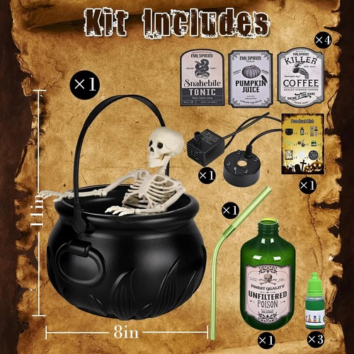 Halloween witch cauldron with - halloween,