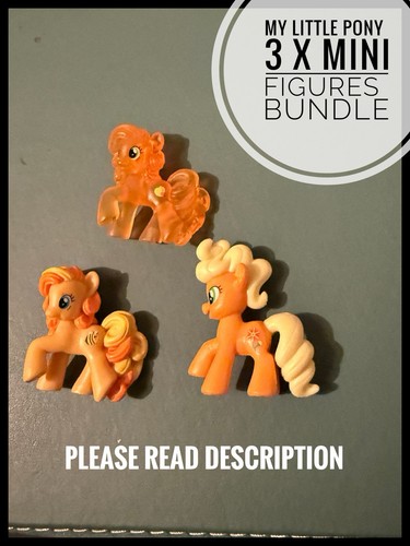Little pony mini - 3x,