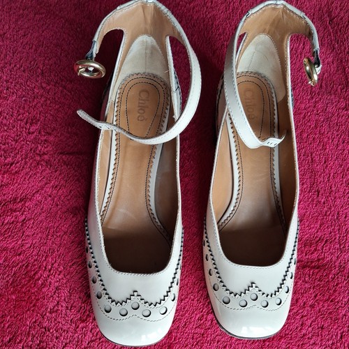 Chloe nude patent - chloe, mary