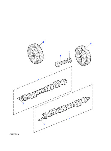 Land rover genuine seal - land,