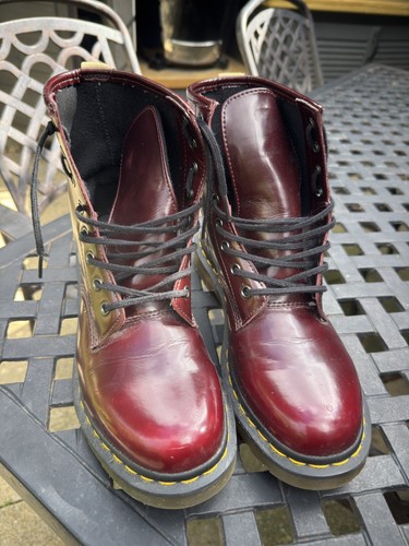 Martens 1460 cherry red - martens,